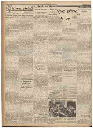  CUMHUBtYET 8 Ağustos 1936 VIYANA OONUŞU Tarihî tefrika: 117 / // // / l / ( Ş e h i r ve Memleket Haberleri J Maslak yolunda