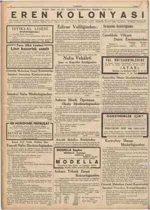  10 BMneHeşrfn 1936 CUMHURÎYET 11 kullanmız. Leke yapmadan sabit bir renk temin eder. Grip.nezle, baş ve diş ağnlarının kat'î