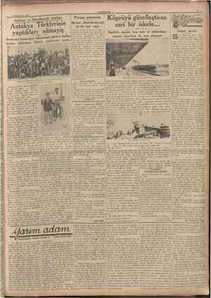  17 Birincitesrm 1936 CUMHURIYET Antakya ve İskenderunda tetkikler Antakya Türklerinin yaptıkları nümayiş Jandarma kumandanı