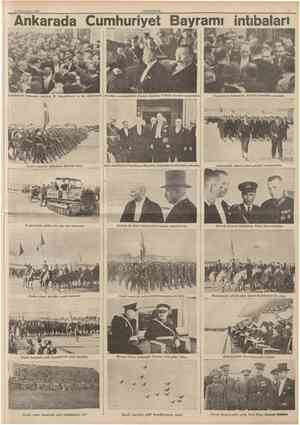  Ankarada Cumhuriyet Bayramı intıbalan 31 Birinciteşrin 1936 CUMHURIYET Cumhuriyet balosunda Atatürk, M. Stoyadinoviç ve kor