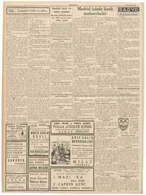  CUMHURİYET 9 İkincitesrin 1936 Bir Rumen gazetesinin mühim bir yazısı Beşiktaş Galatasarayı dün 21 yendi Fener Eyübü 3 0 ,