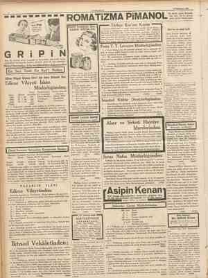  16 İkinciteşrin 1936 CUMHURIYET 11 BIR ATEŞ Damlası gibi!.. Güzel San'atlar Akademisi Alım Komisyonundan: Akademiye açık...