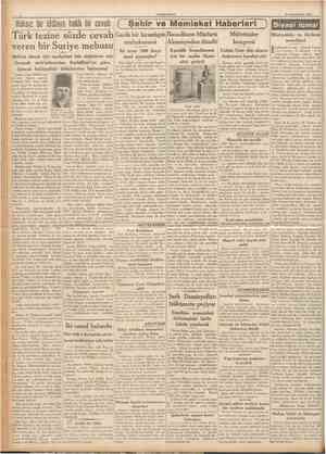  CUMHURİYET 19 Birlncikâmın 1936 Haksız bir iddiaya haklı bir cevab ( Şehir ve Memieket Haberleri ) Meb'us olmak için...