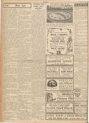  CUMHURİYET 4 îldncikânun 1937 KUçUk I hikfiye i Ana kız Sonra başını kapıya doğru çevirdi ve ilâve etti: İjte Edgar geliyor.