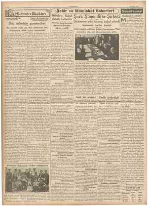  CUMHURİYET 20 Mart 1937 ( Şehir ve Memleket Haberleri ) Tarihî tefrika : 63 Yazan : M. Turhan Tan (Tercüme ve iktibas...