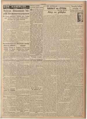  21 Mart 1937 CUMHURİYET SON HABERLER TELEFON Hfidiseler arasında TELGRAF ve TELSiZLE Atatürkün dünya görüşü ütün insanlığı