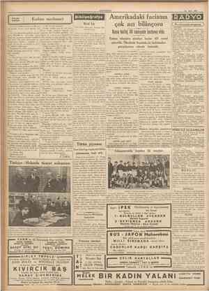  CUMHURtYET 21 Mart 1937 Küçük hikâye Kadına merhamet Bu ne! diye haykırdı. Yarın Adalara gitsek mi? Bu güISTANBUL: Kadmın...