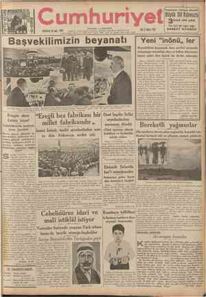  CUMHURtYET 6 Nisan 1937 { Şehir ve Memleket Haberleri ) Siyasî icmal Tarihl tefrika : 80 Yazan : M. Turhan Tan (Tercüme ve