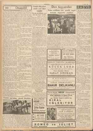  14 Nisan 1937 CUMHURİYET Montreux Konferansı başlarken Mısır Kapitülâsyonları tarihine bir bakış Ecnebi imtiyazlarımn ıslahı