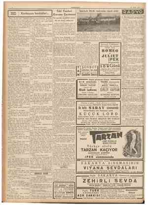  18 Nisan 1937 Geçmiş günler Sırb Kralına Istanbulda nasıl nutuk verdim? "Sir,diye söze başladım. Kral benî, sonuna kadar...