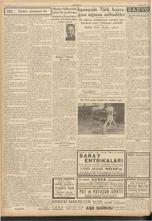  21 Nisan 1937 CUMHURİYET Anadoluda 25 Müthiş rakamlar Amerikada, yılda 13 bin cinayet ve milyonlarca zabıta vak'ası oluyor