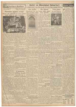  CUMHURIYET 23 Nisan 1937 Şehir ve Memleket Haberleri Tarihî tefrika : 97 Yazan : M. Turhan Tan (Tercüme ve iktibas edilemez)