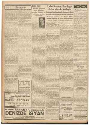  CUMHURfYET 26 Nisan 1937 KUçük hikâye Fırıncılar Modern ticaret Reklâm yapmak niçin lâzımdır? Ticarette, reklâmın büyük...