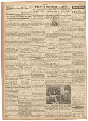  CUMHURİYET 4 Mayıs 1937 f Şehir ve Memleket Haberieri ) Tarihf tefrika : 108 Yazan : M. Turhan Tan (Tercüme ve iktibas...