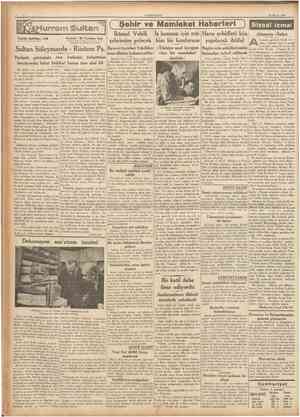  CUMHUEIYET 15 Mayıs 1937 ( Şehir ve Memleket Haberleri Tarihi tefrika : 119 Yazan : M. Turhan Tan iTereüme ve iktibas...