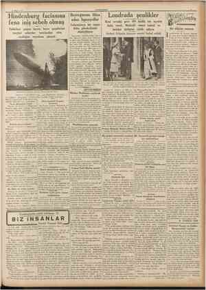  15 Mayıs 1937 CUMHURİYET • ' ~ ı .ı ı. • ı ı „ .ı . ,|| ^M^^^^ Hindenburg faciasına fena iniş sebeb olmuş Tahkikat yapan...