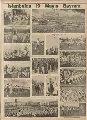  20 Mayıs 1937 Istanbulda CUMHURİYET Mayıs Bayramı Genc mekteblilerden bir grup Taksimden avdet ediyor Ankarada hazırlanan 19