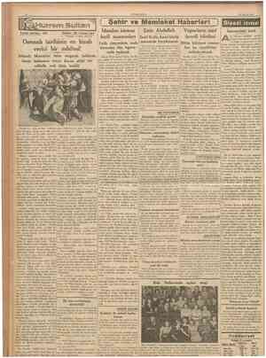  CUMHURİYET 29 Mayıs 1937 ( Şehir ve Memleket Haberleri ) Siyasî icmal Tarihi tefrika : 133 Yaaean : M. Turhan Tan Tercüme ve