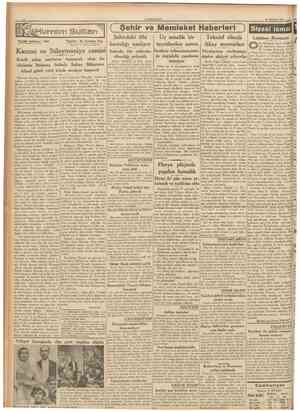  CUMHURİYET 10 Haziran 1937 Hunr Tarihf tefrika : 145 Yazan ; M. Turhan Tan ıTercüme ve iktibas edilemez { Şehir ve Memleket