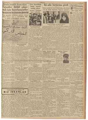  13 Hazlran 1937 Hatayda karışıklık devam ediyor Arab köylerinefaeyannamelergönderildi Suriye gazeteleri tahrikâmiz neşriyata