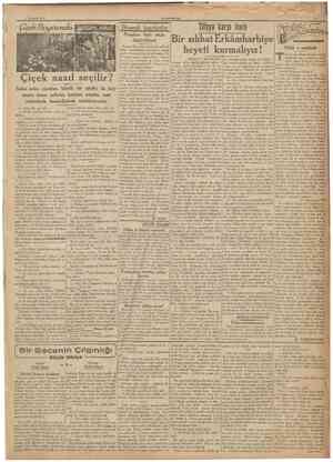  1 Temmuz 1937 CUMHURİYET tktısadî hareketler Frankın fiatı niçin duşuruluyor Fransız Meclisinde çok büyük malî meseleler...
