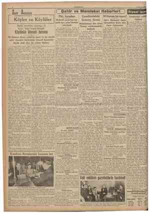  CUMHURIYET 9 Temmuz 1937 Sarkî A nadoluda Köyler ve Köylüler Büyük memleket röportajı : 17 Yazan : Bahri Turgud Okaygün f...