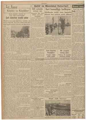  CUMHURİYET 17 Temmuz 1937 Sarkî A nadoluda Köyler ve Köylüler Büyük memleket röportajı : 23 Yazan : Bahri Turgud OkaygUn...