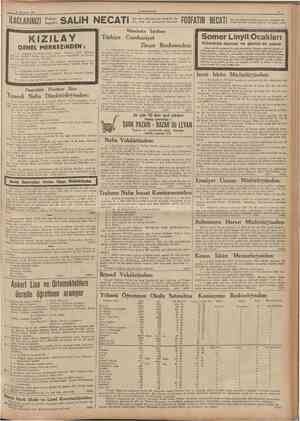  21 Temmuz 1937 CUMHURIlTET 11 İLACLARINIZI Bahçekapıda SALİH NECATi den alınız, Reçetelerioiz büyük bir dikkat, ciddî bir...