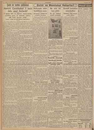  CUMHURİYET 10 Agustos 1937 Şanlı bir tarihin yıldönümü Atatürk Çanakkaleyi 3 üncü defa nasıl kurtardı? 9 ağustos 1915 te...