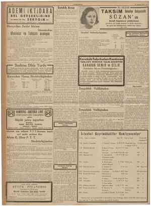  10 CUMHUKİYET 13 Ağustos 1937 IADEMİ İKTİDARA BEL GEVŞEKLiGiNE en tesirli bir ilâç S E R V O İ N dir. Taşraya posta ile 185