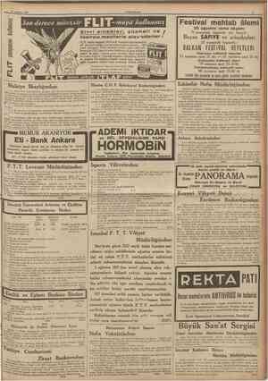  18 Ağustos 1937 CUMHURİYET II Son derece miiessir Sivri sineklery şüpheli ve / tesirsizjnayilerle alayederier / co...