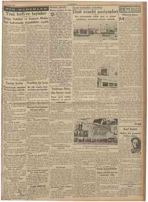  '4 Evlul 1937 CTJMHURİYET HfidiseSer arasında Yeni terfive tayinler Maliye Vekâletî ve Emniyet Müdürlüğü kadrosunda...