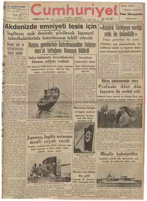  i ,1 3 iincüde : Büyük davalar Winston Churchill 5 incide : Asker gözile Celâl Dincer Denizaltı gemilerile nasıl mücadele...