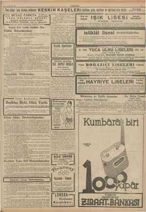  23 Eylul 1937 CDMHUBITEP Bahçekapı Sonçıkan son derece müessir K E S K i N K A Ş E L E R i Oşütme, grip, nezleye ve...