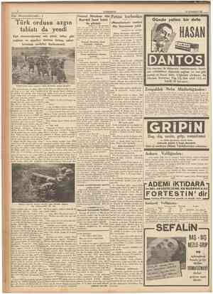  CUMHURÎYET 21 Birlncîteşrîn 1937 Ege Manevralarında: 4 Türk ordusu azgın tabiatı da yendi Ege manevralarının son günü, tufan