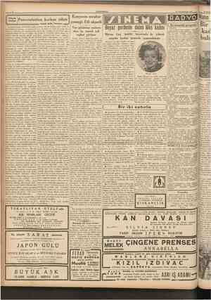  16 Birincikânun 1937 mİİİ ıPencjeiPelerden korkan adam Cahiçi Şıtkı Tarancı Gazetemin birinci sahifesinçjeki mühim siyasî...