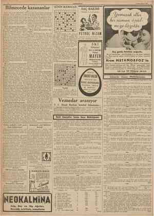  CUMHURIYET 3 Iklncikânun 1938 Bilmecede kazananlar Geçen ayın çocuk bilmecesinin halli «devekuşu, Elâzık, Karaman, Uludağ»