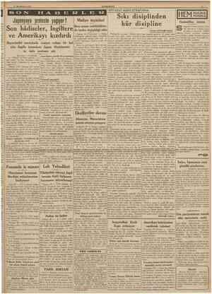  29 İkincikânun 1938 CUMHURİYET SON MÜCAZAT BAHSİETRAFINDA: Japonyaya protesto yagıyor! Son hâdiseler, Ingiltere ve Amerikayı