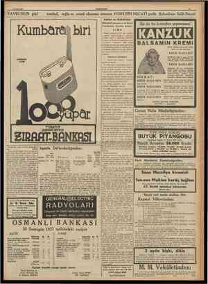  3 Şubat 1938 CUMHURİYET 11 YAVRUNUN gürl tombul, sağla m, neseli olmasını istersen FOSFOTİN NECATİ yedir. Bahcekam Salih...