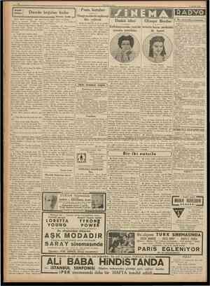  CUMHURİYET 17 Şubat 1938 Derede boğulan kadın Peride Celâl Kahve uğultu içindeydi. Her kafadan bir ses çıkıyordu. Hüseyin...