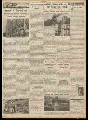  19 Subat 1938 CUMHURfYET İktısadî harekctler TETKİkLERİ Yazan: CELÂL ESAD ARSEVEN Kaldırılan ticaret merkezi Cağaloğlunda dün