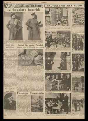  20 Subat 1938 CUMHURİYET HADİSELERİN RESiMLERi lyi havalara hazırlık J NEWYORK Los Angelos hapisanesi ağzma kadar dolduğundan