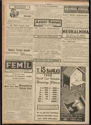  CUMHURtYET 27 Şubat 1938 îzmir îli Daimî Encümeninden: Eksiltmive konulan is : Ödemiş Çatal yolunun 1 + 450 15 + 656...