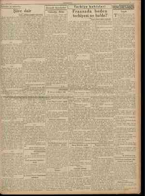  I Mart 1938 Kıymetler ve tahminler Şiire dair Yazan, AHMED HAMDt TANP1NAR Iktısadî harekctler Tütüncüler Bîrliği Terbiye...