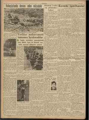  Habeşistanda devam eden mücadele CUMHURİYET 6 Mart 1933 Ribentrop Londrada görüşmelere \Başmakaleden üevaml Ecnebi ismihaslar