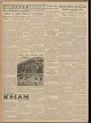  CUMHtJRÎYET 15 Mart 1938 Amerikan filosu manevraya başladı Dün Ankarada Gencler Birliğinde çok mühim ve samimî hasbıhal...