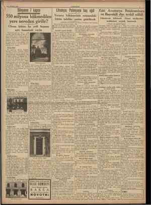  20 Mart 1938 CUMHURİYET Dünyanın 7 kapısı 550 milyona hükmedilen yere nereden girilir? Cihana hâkim bu yedi kapınm ayrı...