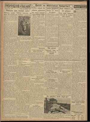  CUMHUKTYET 21 Mart 1938 v f Şehir ve Memleket Haberleri ) Tarihî roman: ütün Avrupa büyük siyasî ketlerle çalkanmaktadır....