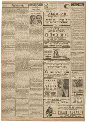  CUMHURİYET 13 Nisan 1938 CEMAL SAHÎR Aşk resmi geçidi Büyük Paramun' operetini temsil ediyor. Pek yakında şehrimizin büyük