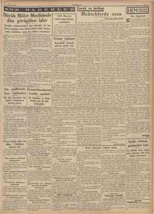  26 Nisan 1938 CUMHURİYET Çocuk ve terbiye En fenası, ister zâhirî. ister hakikî di nun göze çarpacak bariz misallerini...